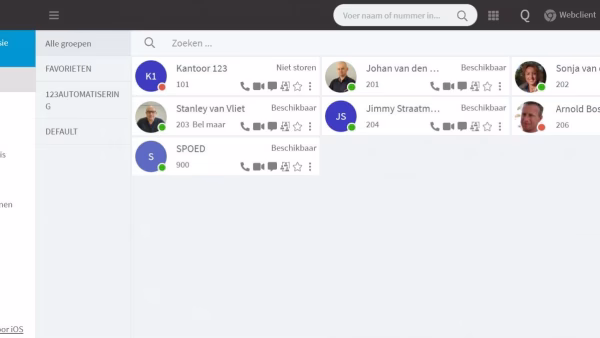 De 3CX Web Client – Al uw communicatie op één scherm